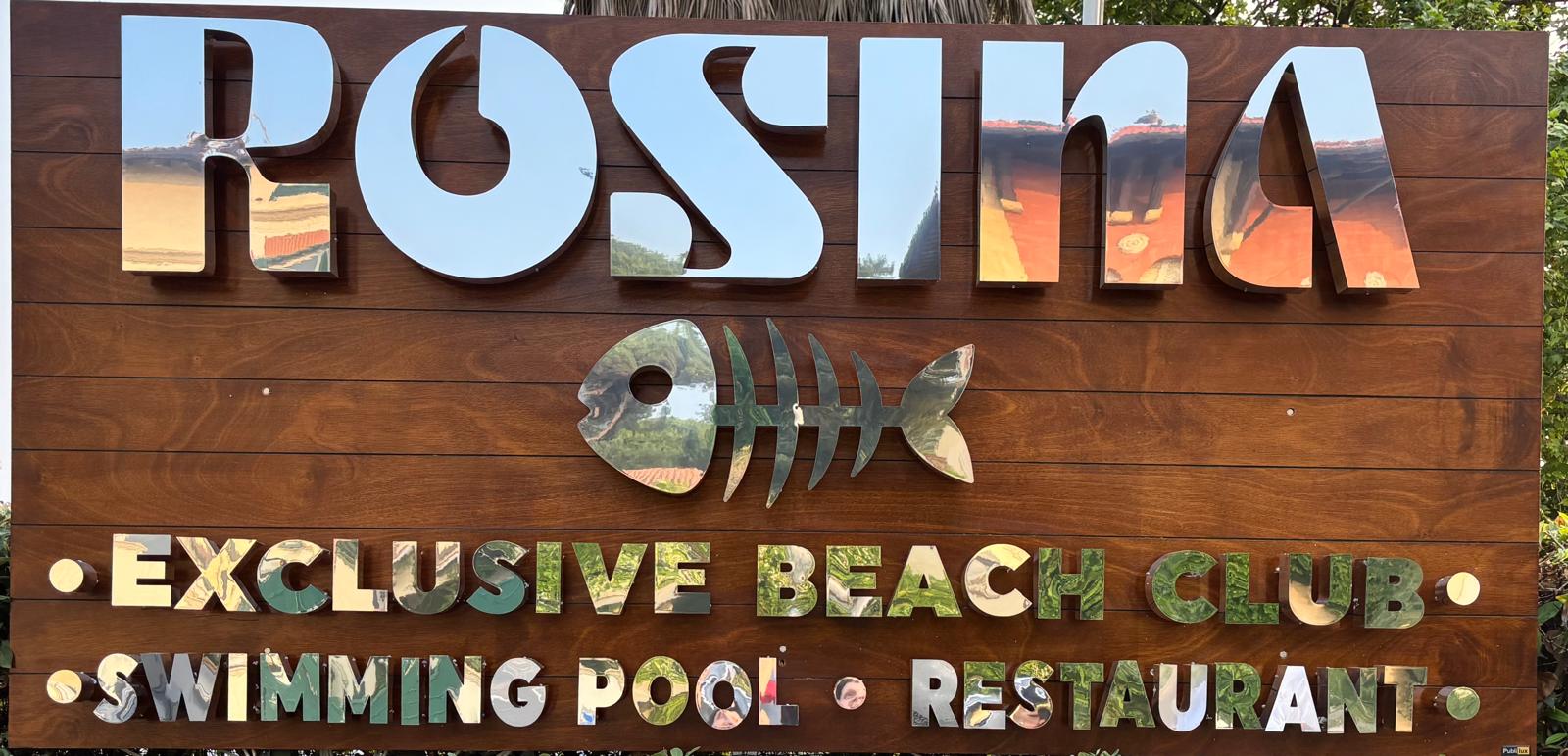 insegna Bagno Rosina Beach Club